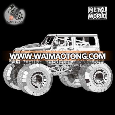 3D puzzle metal Wrangler model games