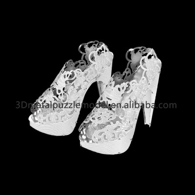 3D Educational Metal Puzzle Creative Toy High Heel Metal puzzle