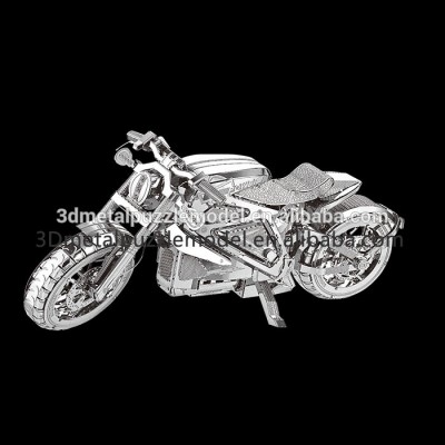 Motorcycle Educational Metal Puzzle Creative Toy 3D scale model